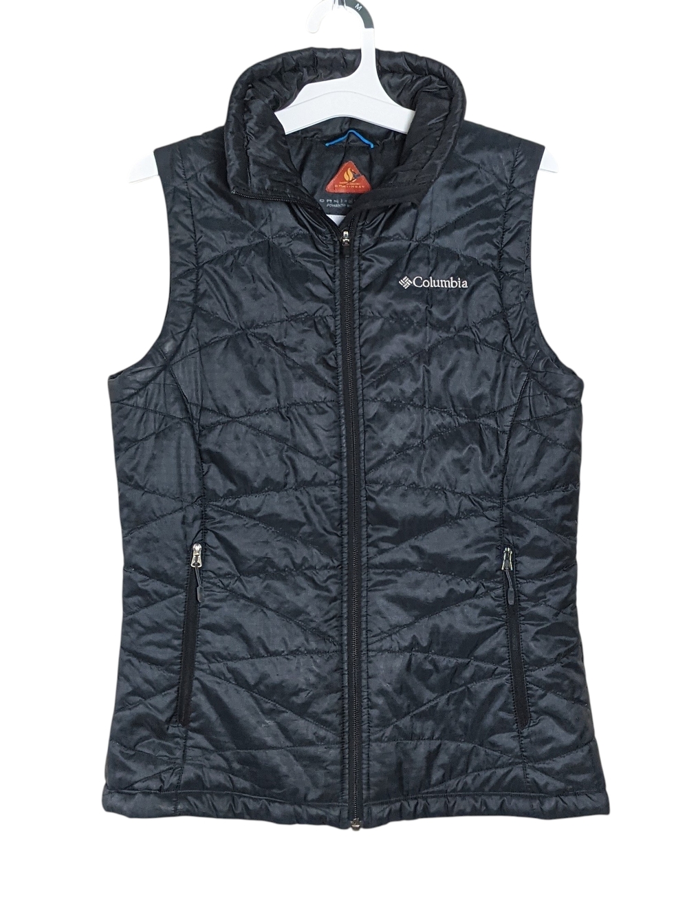Columbia Women's Black Omni Heat Power Lite Insulated Puffer Vest Size S